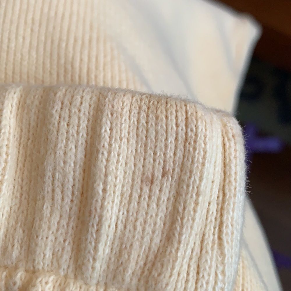 Vtg Only In‎ USA yellow maxi sweater skirt - Picture 10 of 12